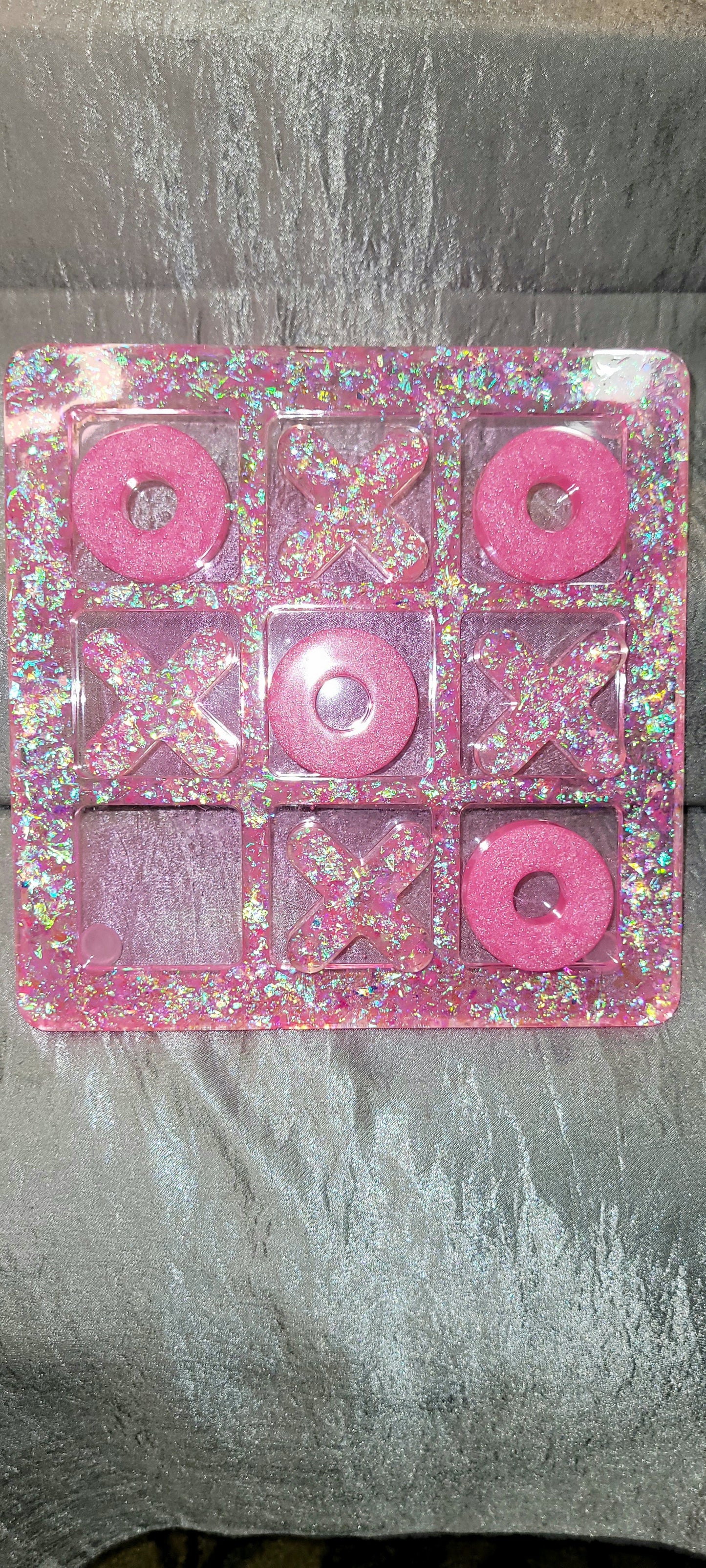 Pink Tic Tac Toe